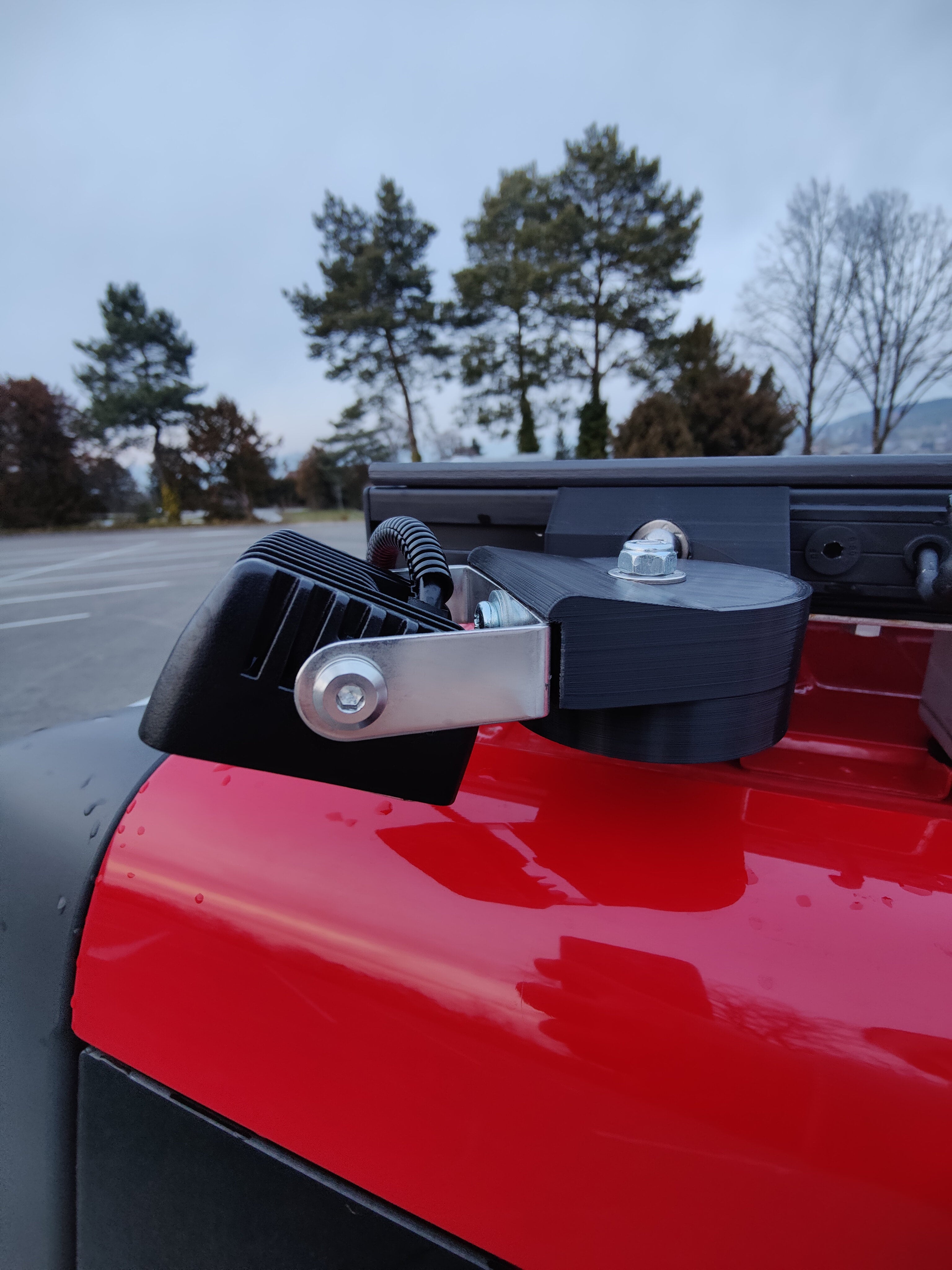 3D Halterung für Rückfahrlicht - Heckleuchte - Arbeitsscheinwerfer